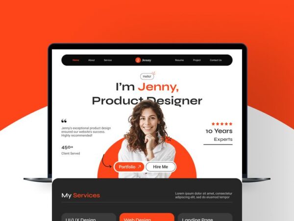 Portfolio/Sales Page Design